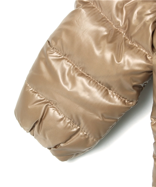 RUGGEDWORKS（ラゲッドワークス）の「ダブルボタンダウンジャケット(80～140㎝)（ダウンジャケット/コート・キッズ・ベージュ/ネイビー・90cm/120cm/80ｃｍ/130cm/100cm/110cm/140cm）」の5枚目の写真