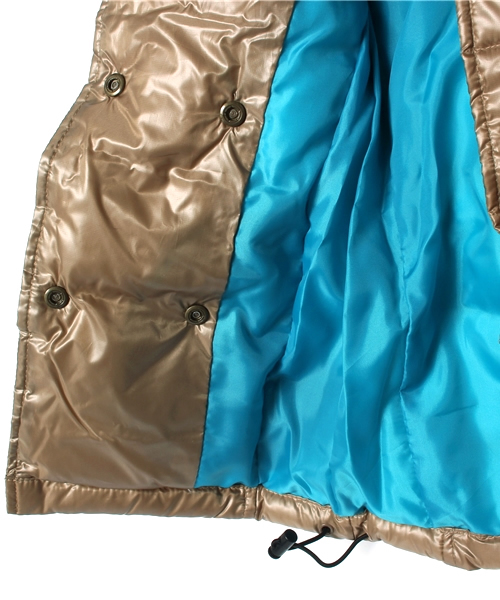 RUGGEDWORKS（ラゲッドワークス）の「ダブルボタンダウンジャケット(80～140㎝)（ダウンジャケット/コート・キッズ・ベージュ/ネイビー・90cm/120cm/80ｃｍ/130cm/100cm/110cm/140cm）」の12枚目の写真