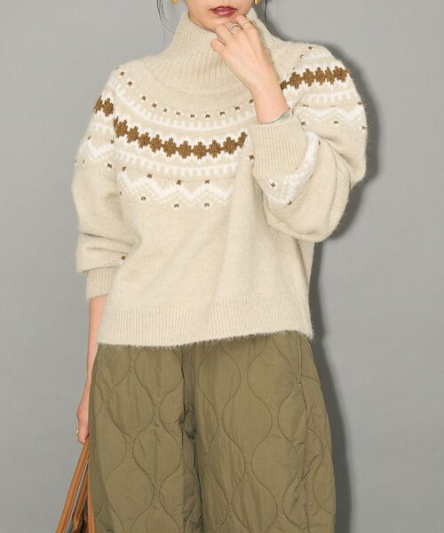 極美品✨ シルバーストーン ジップカーディガン 大きめ ニット