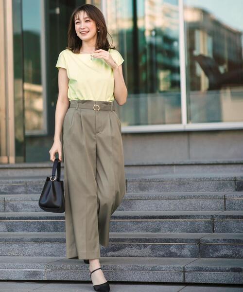 index（インデックス）の「＜通勤・セレモニー対応＞2way トートバッグ（トートバッグ・レディース・ブラック/ベージュ・00）」の3枚目の写真