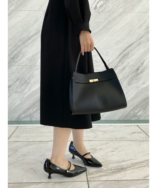 index（インデックス）の「＜通勤・セレモニー対応＞2way トートバッグ（トートバッグ・レディース・ブラック/ベージュ・00）」の9枚目の写真