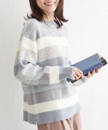 ボーダー切り替え プルオーバー」に該当するファッション通販