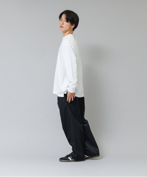 GLAZOS（グラソス）の「【大人向けサイズあり】スムース・シンプル長袖Tシャツ（Tシャツ/カットソー・キッズ・ブラック/ホワイト・S/M/L/LL）」の10枚目の写真