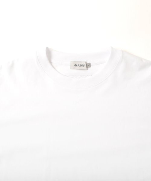 GLAZOS（グラソス）の「【大人向けサイズあり】スムース・シンプル長袖Tシャツ（Tシャツ/カットソー・キッズ・ブラック/ホワイト・S/M/L/LL）」の8枚目の写真