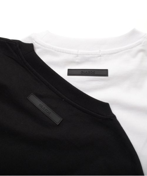 GLAZOS（グラソス）の「【大人向けサイズあり】スムース・シンプル長袖Tシャツ（Tシャツ/カットソー・キッズ・ブラック/ホワイト・S/M/L/LL）」の5枚目の写真