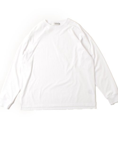 GLAZOS（グラソス）の「【大人向けサイズあり】スムース・シンプル長袖Tシャツ（Tシャツ/カットソー・キッズ・ブラック/ホワイト・S/M/L/LL）」の3枚目の写真