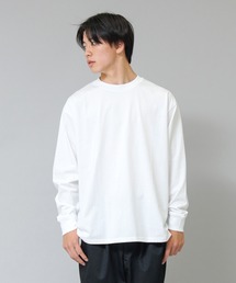 GLAZOS | スムース・シンプル長袖Tシャツ(Tシャツ/カットソー)