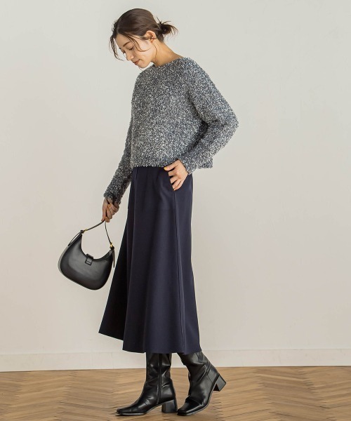 Droite lautreamont（ドロワットロートレアモン）の「【WEB限定】TRメルトンジャージースカート（スカート・レディース・オフホワイト/レッド/ネイビー・M）」の14枚目の写真