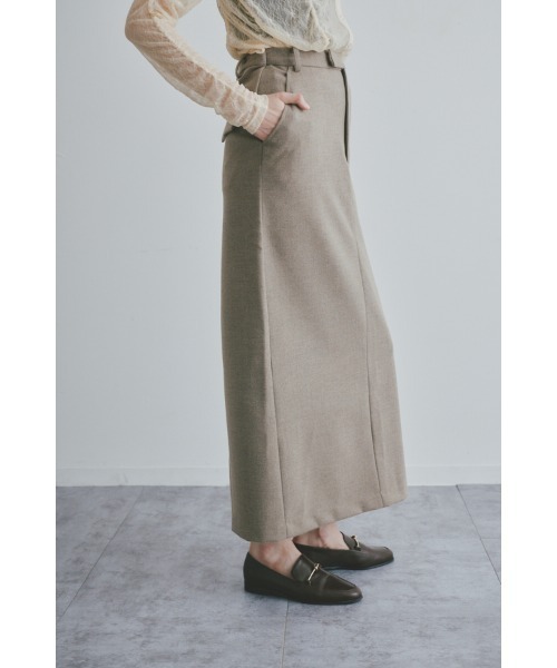 Muel Chic(ミュエルシック)の「Lily embroidery SK リリーエンブロイダリースカート(スカート・レディース・モカ/グレー/ブラック・FREE)」の15枚目の写真