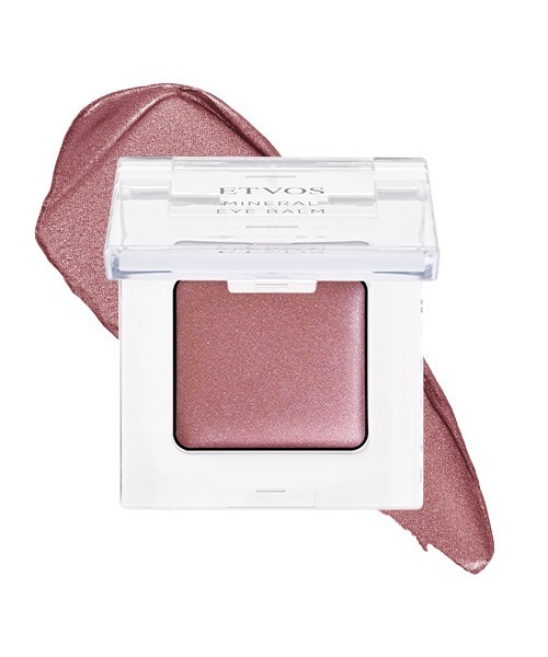 ETVOS（エトヴォス）の「ミネラルアイバーム（アイシャドウ・レディース・#シャンパンアイボリー/#ローズクォーツ/#シナモンオレンジ/#ウォームライラック/#サーモンベージュ/#ピンクフィズ/#パールゴールド/#ロージーカシス/#ピオニーワイン/#シルバージュエル/#ミルクベージュ シルキー/#チャイベージュ シルキー・FREE）」の7枚目の写真