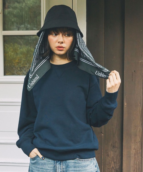 Unblend（アンブレンド）の「【Unblend】アソート オリジナルグラフィック  大判マルチ スカーフ（バンダナ/スカーフ・レディース・ネイビー/ブラック/グリーン/ホワイト・FREE）」の17枚目の写真