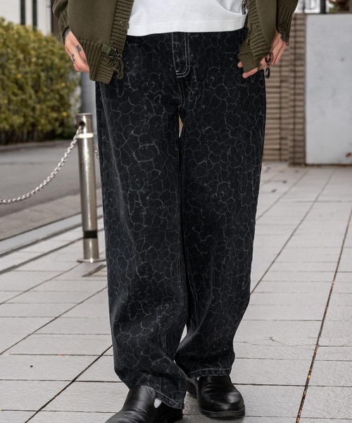 Subciety（サブサエティ）の「Laser processed denim pants（デニムパンツ・メンズ・ブルー/ブラック・X-LARGE/LARGE/MEDIUM/SMALL）」の6枚目の写真