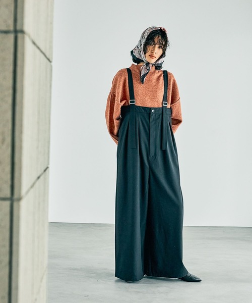 LEPSIM(レプシィム)の「7ゲージハギハイネックプルオーバー 243204(ニット/セーター・レディース・ベージュ/グレー/ブルー/オレンジ系その他・FREE)」の15枚目の写真