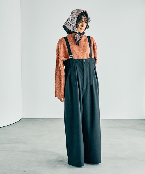 LEPSIM(レプシィム)の「7ゲージハギハイネックプルオーバー 243204(ニット/セーター・レディース・ベージュ/グレー/ブルー/オレンジ系その他・FREE)」の16枚目の写真