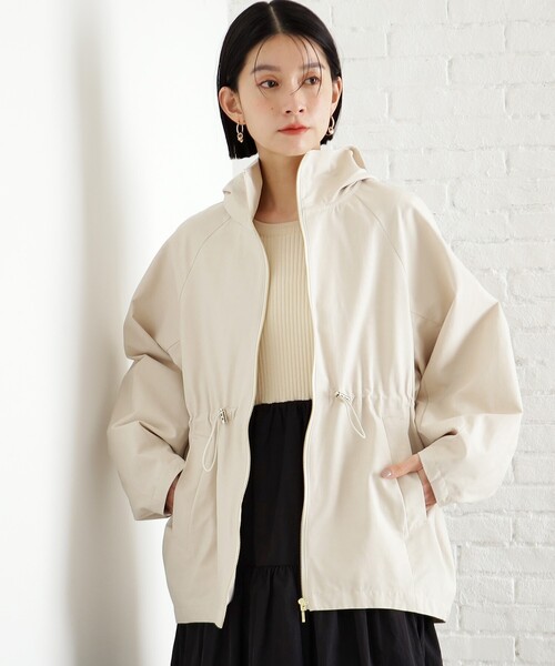 THE SHOP TK (ザ ショップ ティーケー )の「【撥水】ウエストドロストマウンテンパーカ(ブルゾン・レディース・アイボリー/グリーン系/ブラック・12/13)」の20枚目の写真
