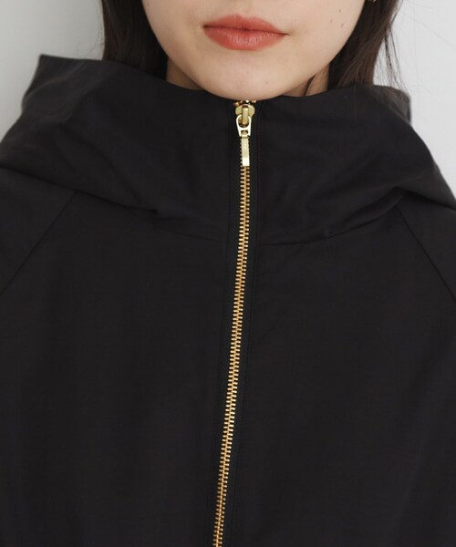 THE SHOP TK (ザ ショップ ティーケー )の「【撥水】ウエストドロストマウンテンパーカ(ブルゾン・レディース・アイボリー/グリーン系/ブラック・12/13)」の5枚目の写真