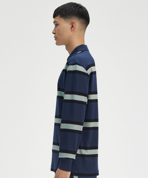FRED PERRY（フレッドペリー）の「Jersey Stripe Polo Shirt