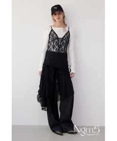 セール】【洗える】【接触冷感】フリルシフォンワンピース（ワンピース