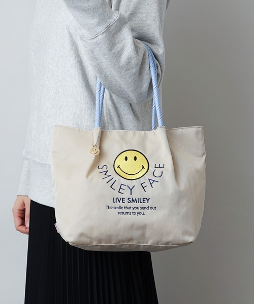 SMILEY FACE/スマイリーフェイス トートバッグ（トートバッグ