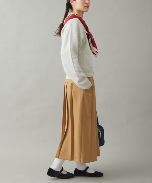 GEVACO（ゲバコ）の「【GEVACO】プリーツスカート（スカート・レディース・グレー/ベージュ・SMALL/MEDIUM）」の18枚目の写真