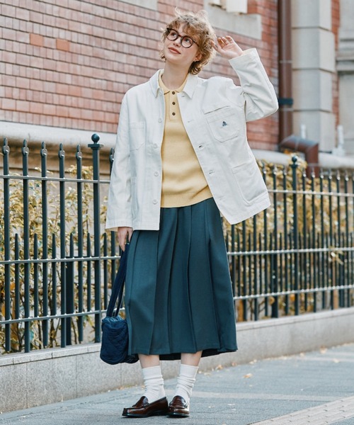 GEVACO（ゲバコ）の「【GEVACO】プリーツスカート（スカート・レディース・グレー/ベージュ・SMALL/MEDIUM）」の20枚目の写真