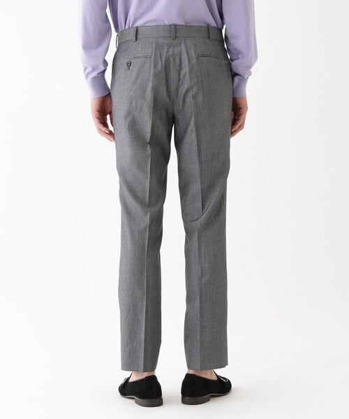 TAKEO KIKUCHI(タケオキクチ)の「◆【THE FLAGSHIP】シャンブレーツイル パンツ(その他パンツ・メンズ・グレー/サンドベージュ・02/03/04)」の6枚目の写真