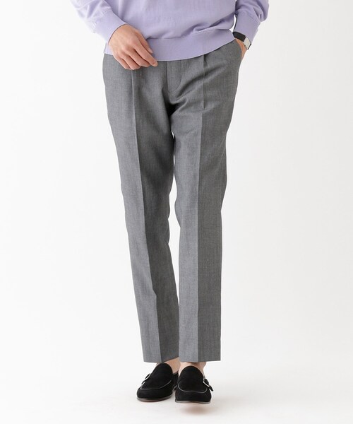 TAKEO KIKUCHI(タケオキクチ)の「◆【THE FLAGSHIP】シャンブレーツイル パンツ(その他パンツ・メンズ・グレー/サンドベージュ・02/03/04)」の16枚目の写真