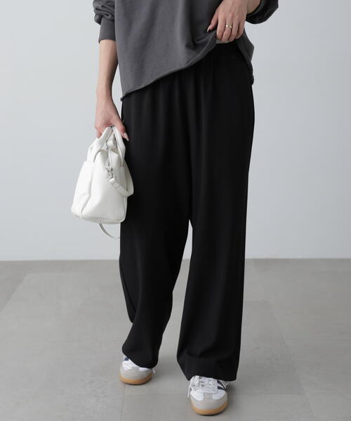 FREE'S MART(フリーズマート)の「◆ウエストフリルイージーパンツ(その他パンツ・レディース・グレー/ブラック/ホワイト・SMALL/MEDIUM)」の5枚目の写真