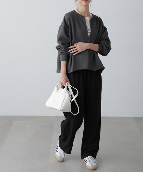 FREE'S MART(フリーズマート)の「◆ウエストフリルイージーパンツ(その他パンツ・レディース・グレー/ブラック/ホワイト・SMALL/MEDIUM)」の9枚目の写真