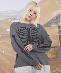 ボーングラフィックサーマルロングスリーブTシャツ【UNISEX】