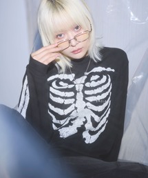 ボーングラフィックサーマルロングスリーブTシャツ【UNISEX】