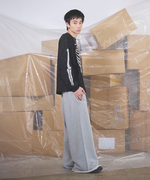 ボーングラフィックサーマルロングスリーブTシャツ【UNISEX】（Tシャツ