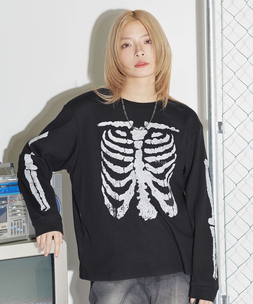 Supreme 骨格プリント 長袖カットソー Supreme 骨格プリント 長袖カットソー