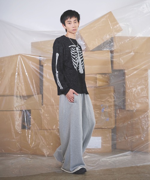 ボーングラフィックサーマルロングスリーブTシャツ【UNISEX】（Tシャツ