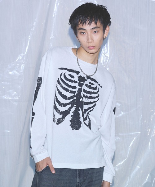 ボーングラフィックサーマルロングスリーブTシャツ【UNISEX】（Tシャツ