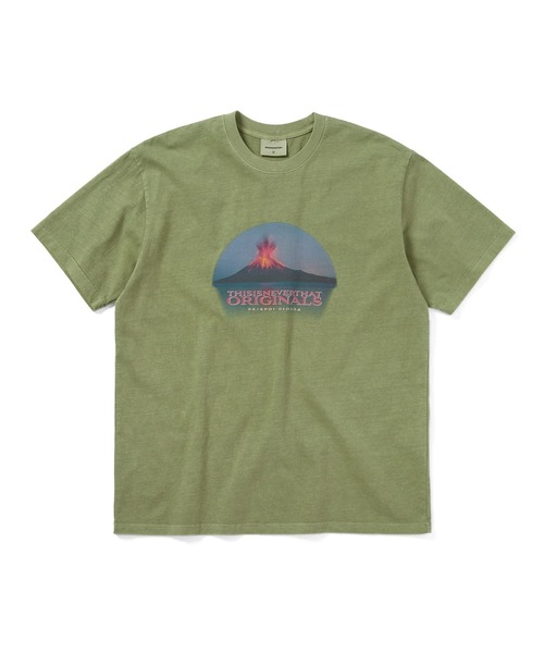 さらに100円引き◆thisisneverthat◆Volcano Tee thisisneverthat tシャツ Volcano Tee メンズ レディース