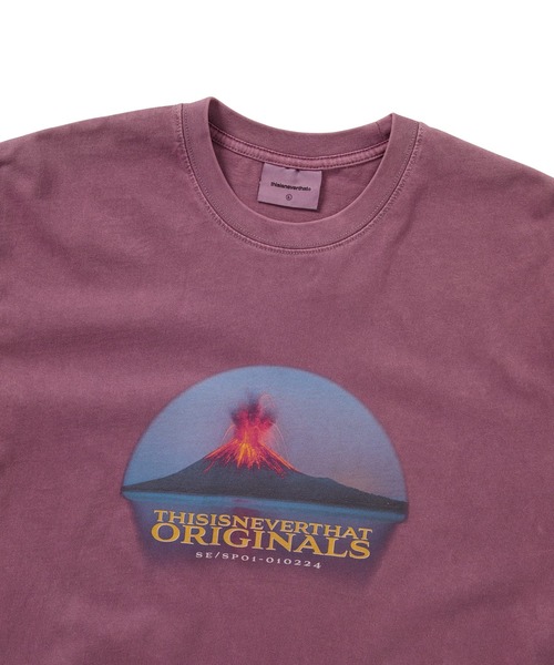 さらに100円引き◆thisisneverthat◆Volcano Tee セール】Volcano Tee（Tシャツ/カットソー）｜thisisneverthat