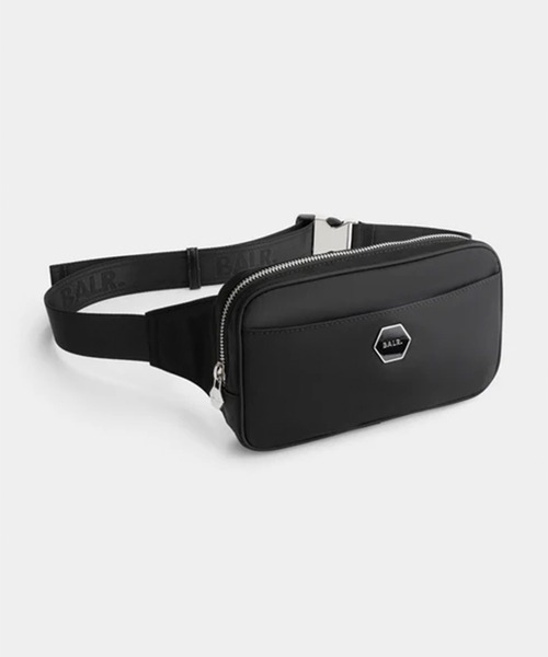 BALR.（ボーラー）の「BALR. Classic Waistbag（ボディバッグ/ウエストポーチ・メンズ・ブラック・FREE）」の2枚目の写真