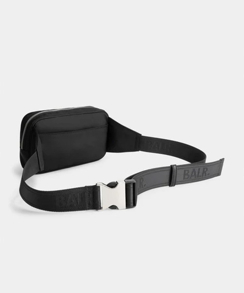 BALR.（ボーラー）の「BALR. Classic Waistbag（ボディバッグ/ウエストポーチ・メンズ・ブラック・FREE）」の4枚目の写真