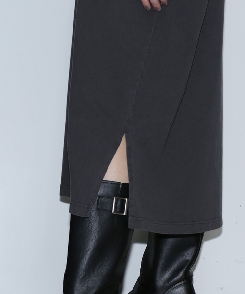 ROSE BUD(ローズバッド)の「(GENE HEAVENS)フリーダムエンブロイダリー Tシャツ ワンピース(ワンピース・レディース・ブラック/カーキ・ONE SIZE)」の15枚目の写真