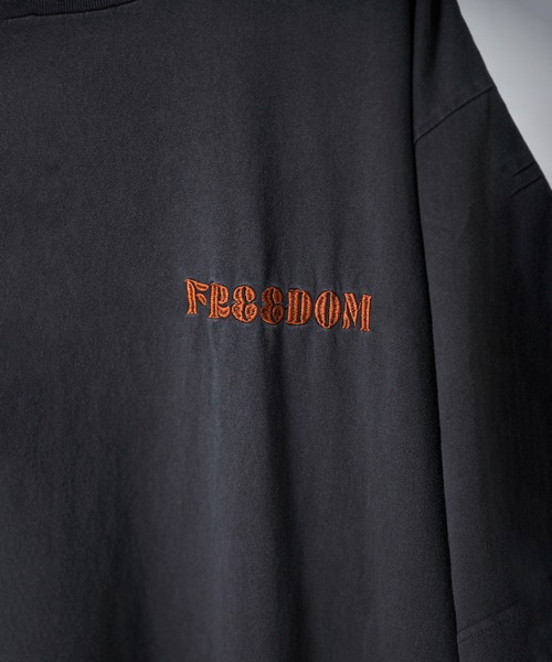 ROSE BUD(ローズバッド)の「(GENE HEAVENS)フリーダムエンブロイダリー Tシャツ ワンピース(ワンピース・レディース・ブラック/カーキ・ONE SIZE)」の20枚目の写真