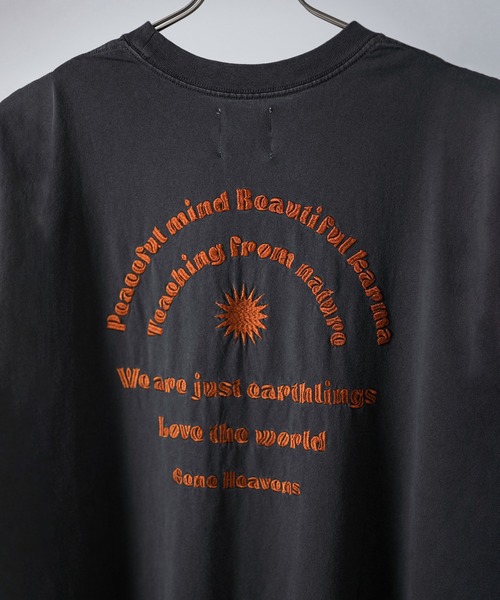 ROSE BUD(ローズバッド)の「(GENE HEAVENS)フリーダムエンブロイダリー Tシャツ ワンピース(ワンピース・レディース・ブラック/カーキ・ONE SIZE)」の21枚目の写真