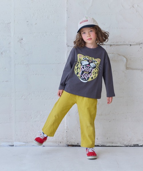 Life Support Products(ライフサポートプロダクツ)の「プリントロンT(Tシャツ/カットソー・キッズ・ブラック/オフホワイト/ダークブルー/チャコール/ホワイト系その他/ラベンダー/ピンク/イエロー/オレンジ/ブルー・110/100/130/140/95/80/150/120/90)」の22枚目の写真