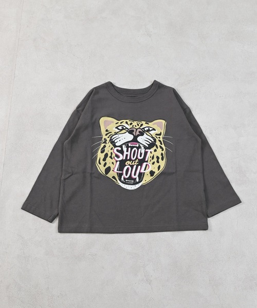 Life Support Products(ライフサポートプロダクツ)の「プリントロンT(Tシャツ/カットソー・キッズ・ブラック/オフホワイト/ダークブルー/チャコール/ホワイト系その他/ラベンダー/ピンク/イエロー/オレンジ/ブルー・110/100/130/140/95/80/150/120/90)」の21枚目の写真