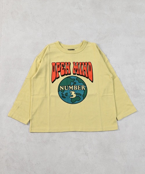 Life Support Products(ライフサポートプロダクツ)の「プリントロンT(Tシャツ/カットソー・キッズ・ブラック/オフホワイト/ダークブルー/チャコール/ホワイト系その他/ラベンダー/ピンク/イエロー/オレンジ/ブルー・110/100/130/140/95/80/150/120/90)」の16枚目の写真