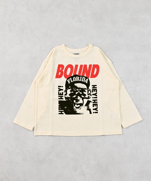 Life Support Products(ライフサポートプロダクツ)の「プリントロンT(Tシャツ/カットソー・キッズ・ブラック/オフホワイト/ダークブルー/チャコール/ホワイト系その他/ラベンダー/ピンク/イエロー/オレンジ/ブルー・110/100/130/140/95/80/150/120/90)」の12枚目の写真