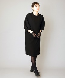 AVIE（アビィ）の「バックタイセレモニーフォーマルワンピース【喪服・礼服】【春夏用】【デイリーにもOK】【入卒園】（スーツセット）」