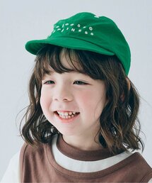 p.premier（ピードットプルミエ）の「ロゴ刺繍キャップ（キャップ・キッズ）」