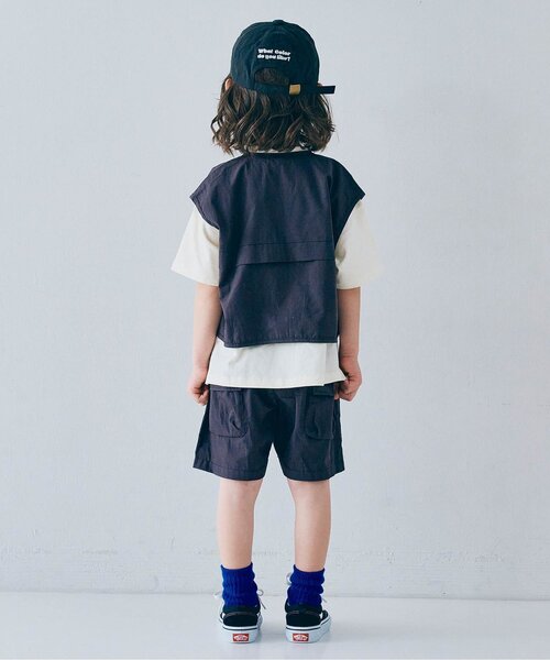 p.premier(ピードットプルミエ)の「ロゴ刺繍キャップ(キャップ・キッズ・イエロー/チャコール/ピンク/グリーン/アイボリー/ブラック・58/54/50)」の8枚目の写真