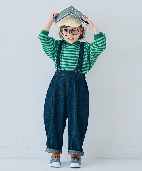 p.premier(ピードットプルミエ)の「ロゴ刺繍キャップ(キャップ・キッズ・イエロー/チャコール/ピンク/グリーン/アイボリー/ブラック・58/54/50)」の15枚目の写真